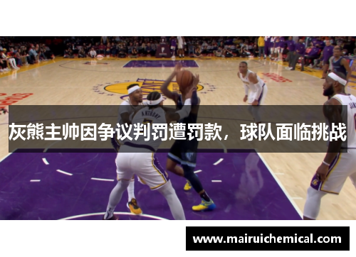 灰熊主帅因争议判罚遭罚款，球队面临挑战
